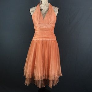 NWT Bari Jay party cocktail halter dress
